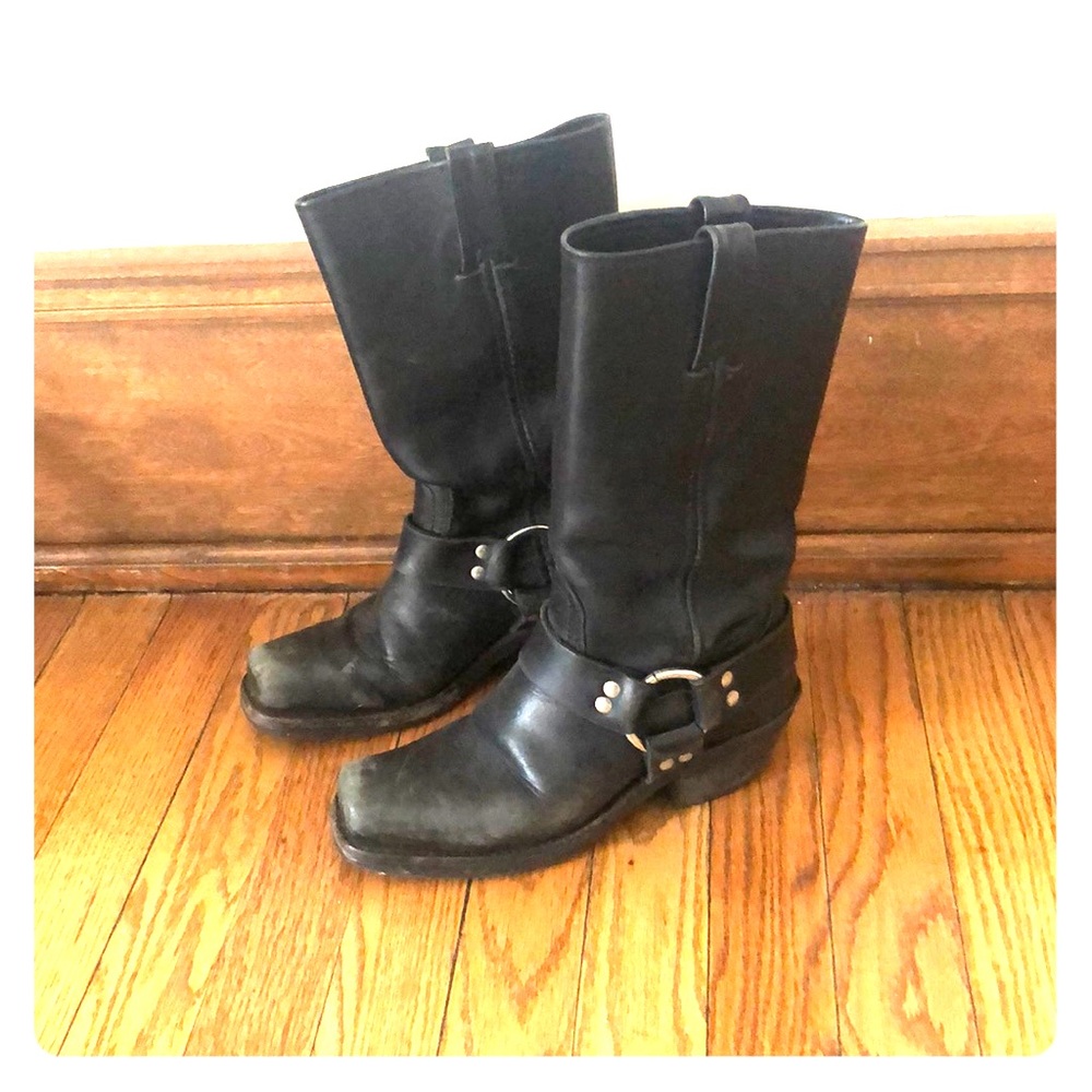 Frye biker boots sz. 6